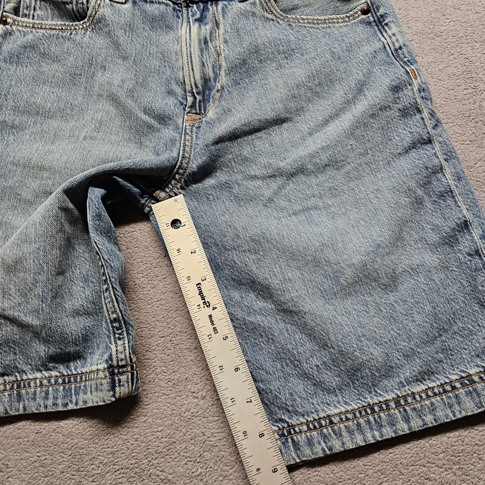 Abercrombie Kids Denim Shorts Boys 11/12 Blue Light Wash Regular - Picture 3 of 12